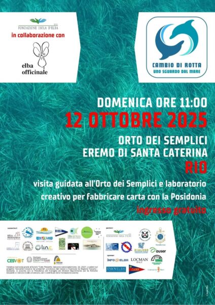 Locandina evento all'Orto dei Semplici